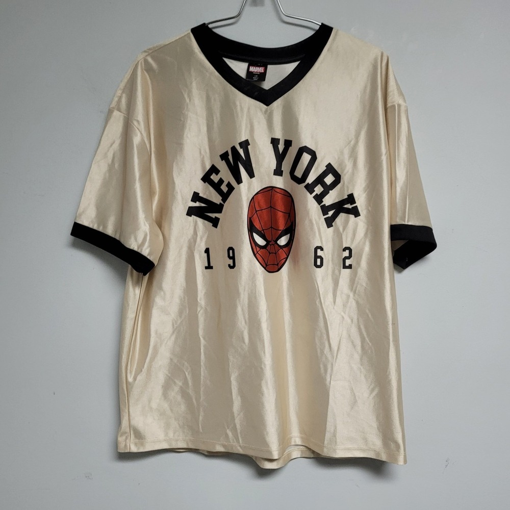 Marvel Spiderman Jersey‎ New York 1962 Mens Large